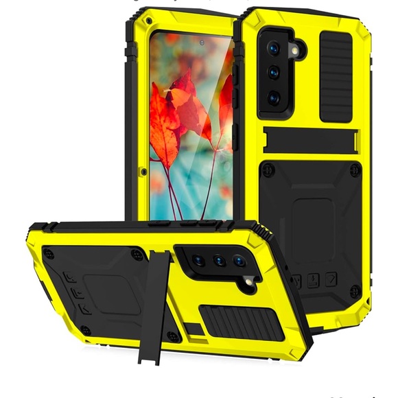 Samsung Galaxy S21 Case Aluminum Metal Gorilla Glass Waterproof Shockproof - Picture 1 of 7